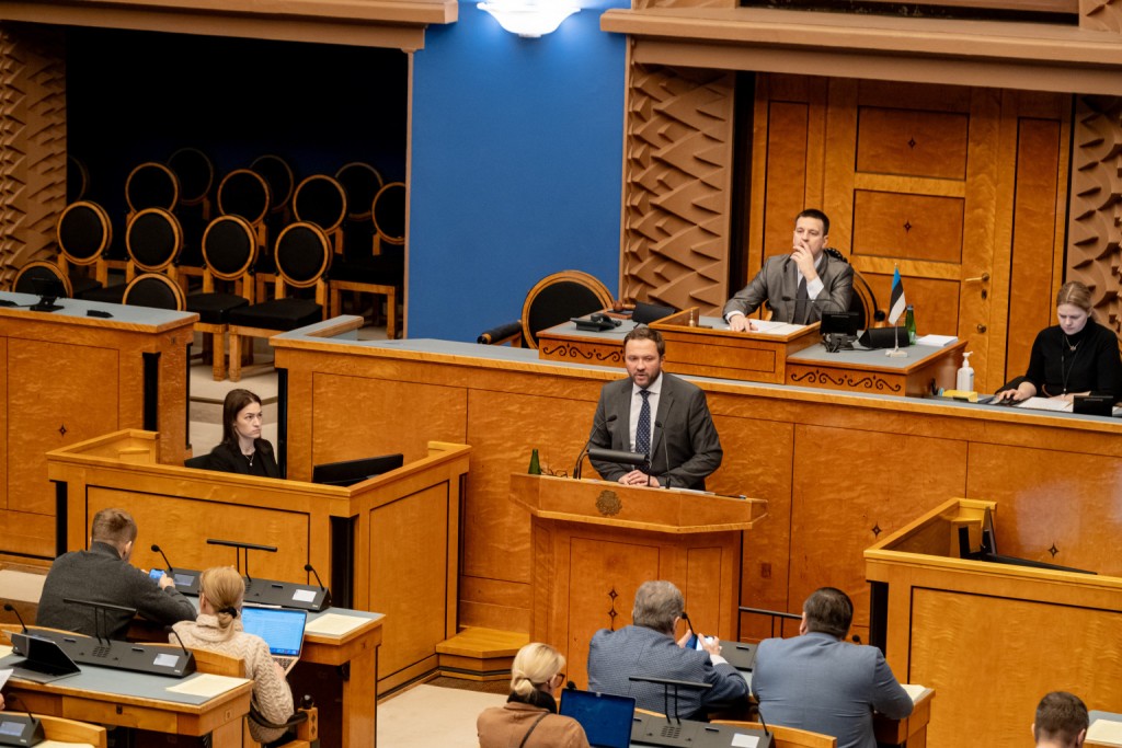 Välispoliitika aastakõne ettekanne Riigikogus 13.02.2024