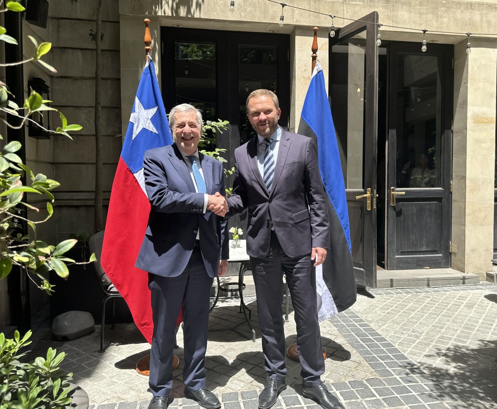 Kohtumine Tšiili välisministri Alberto van Klavereniga 6.11.2024