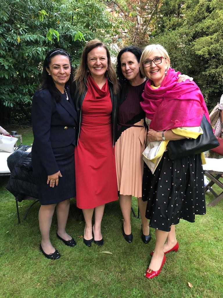 UN Women in Geneva (from the left): Maya Morsy (focal point of the CEDAW), Adriana Quinones (UN Women chief of the unit), Ana Peláez Narváez (Chairperson of the CEDAW), Marianne Mikko (focal point of the CEDAW)