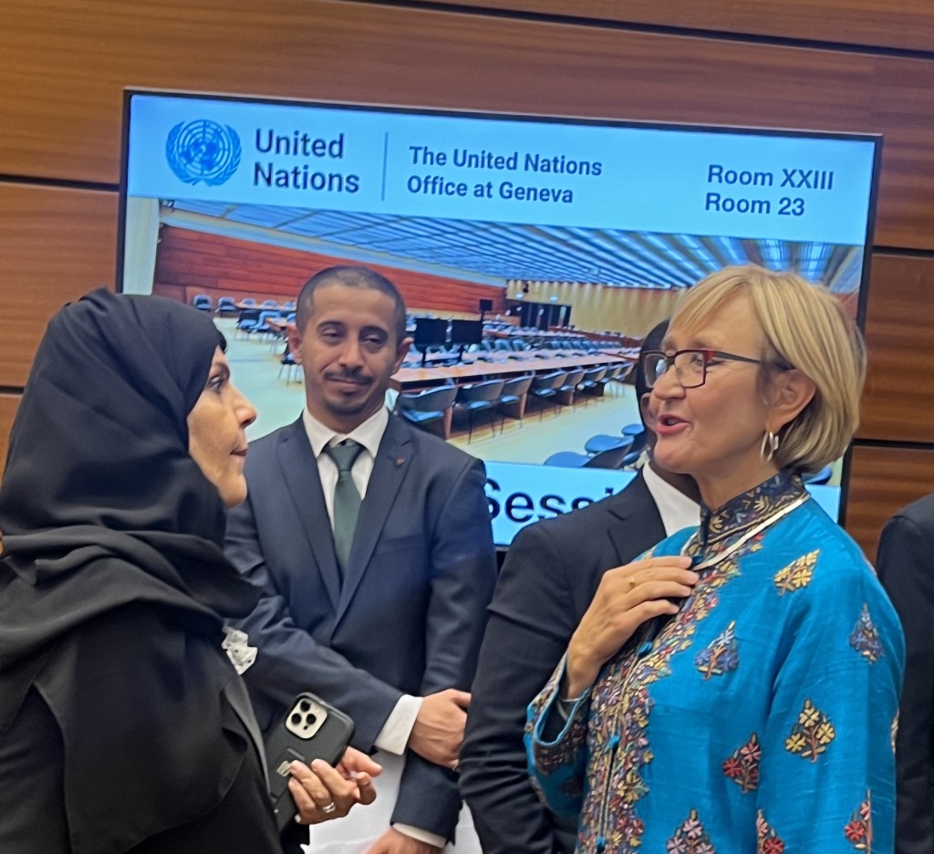 Conversation about women in decision making process after the constructive dialogue with Saudi Arabia