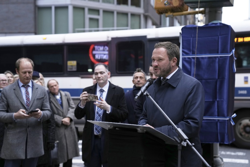 Ernst Jaakson Way avamine New Yorgis 18.11.2025
