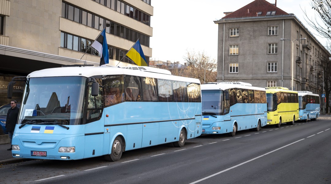 Foreign Ministry sends four buses to Ukraine as winterisation aid ...