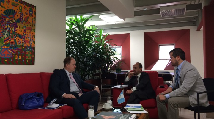 Ambassador Daniel Schaer visited Guatemala for Estonia's UNSC campaign ...